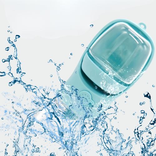 La gourde 2-en-1 pour Eau et Croquette