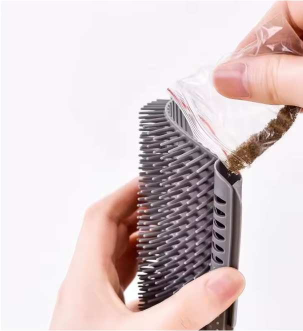 Brosse Murale Auto-Nettoyante pour animaux