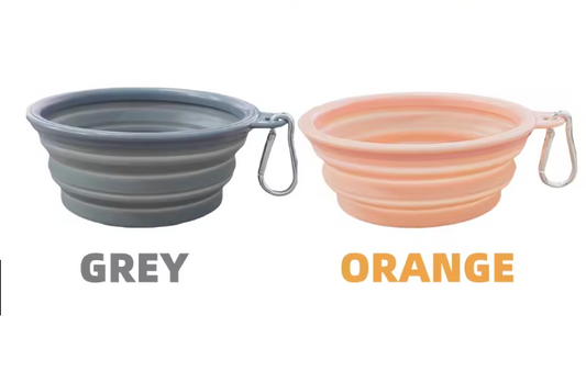 Bol de Voyage Rétractable avec Mousqueton