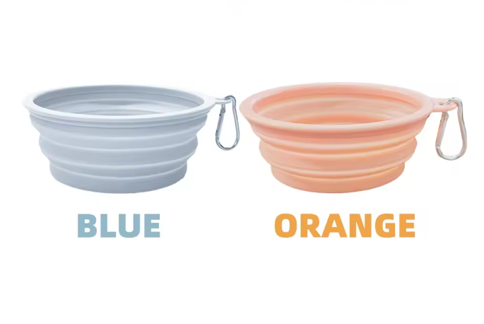 Bol de Voyage Rétractable avec Mousqueton