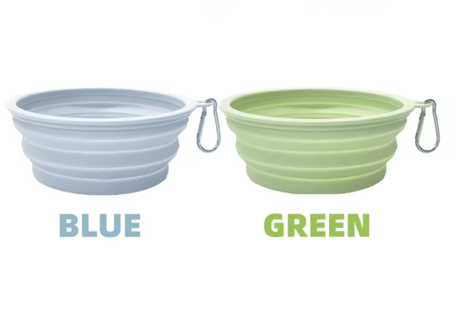 Bol de Voyage Rétractable avec Mousqueton