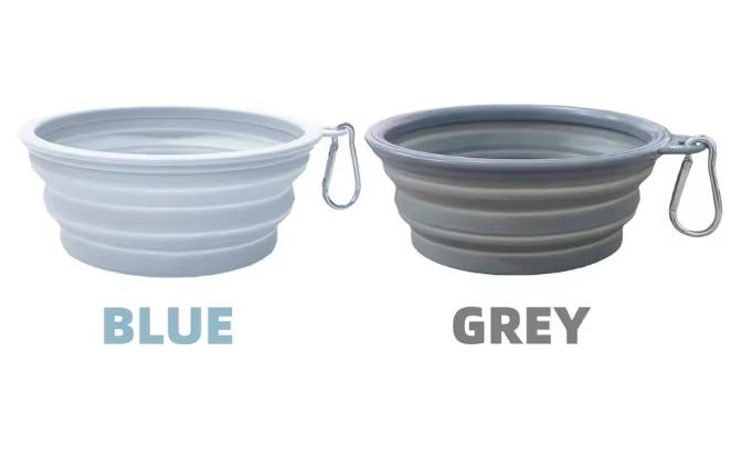 Bol de Voyage Rétractable avec Mousqueton