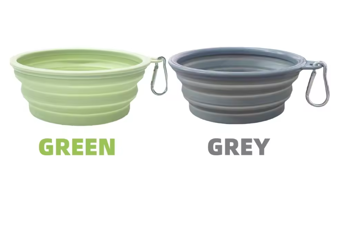 Bol de Voyage Rétractable avec Mousqueton