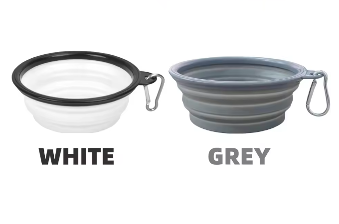 Bol de Voyage Rétractable avec Mousqueton