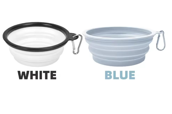 Bol de Voyage Rétractable avec Mousqueton