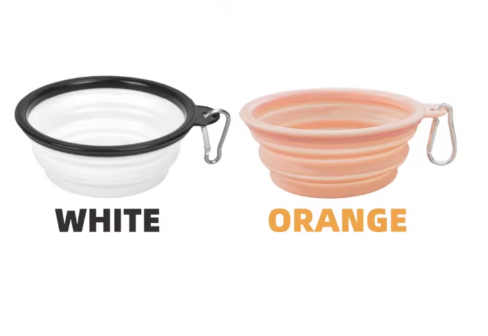 Bol de Voyage Rétractable avec Mousqueton