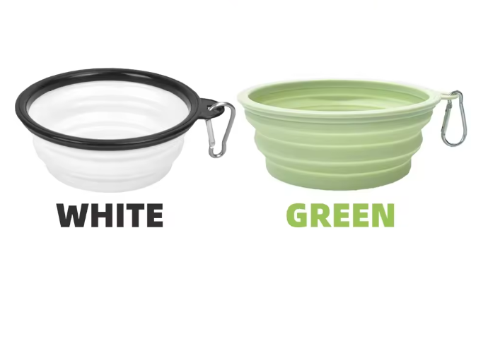 Bol de Voyage Rétractable avec Mousqueton