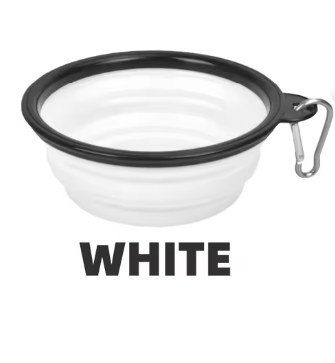 Bol de Voyage Rétractable avec Mousqueton