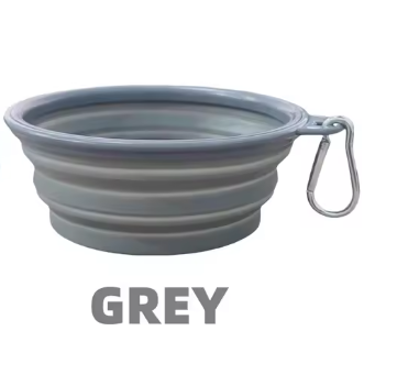 Bol de Voyage Rétractable avec Mousqueton